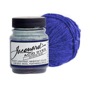 Jacquard Acid Dyes for Protein and Synthetic Fibers - (.5oz) Royal Blue
