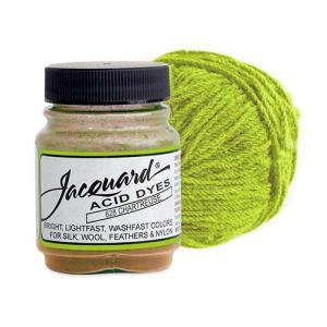 Jacquard Acid Dyes for Protein and Synthetic Fibers - (.5oz) Chartreuse