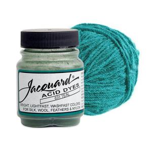 Jacquard Acid Dyes for Protein and Synthetic Fibers - (.5oz) Teal