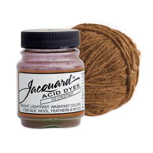 Jacquard Acid Dyes for Protein and Synthetic Fibers - (.5oz) Chestnut