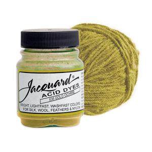 Jacquard Acid Dyes for Protein and Synthetic Fibers - (.5oz) Gold Ochre
