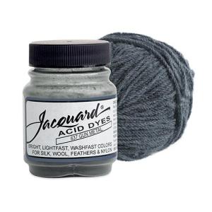 Jacquard Acid Dyes for Protein and Synthetic Fibers - (.5oz) Gun Metal