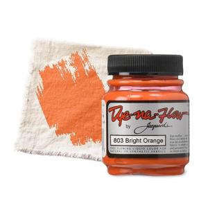 Jacquard Dye-na-Flow Fabric Paint - (2.25oz/66.5ml) Bright Orange