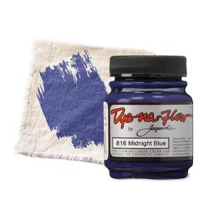 Jacquard Dye-na-Flow Fabric Paint - (2.25oz/66.5ml) Midnight Blue