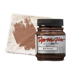 Jacquard Dye-na-Flow Fabric Paint - (2.25oz/66.5ml) Brown