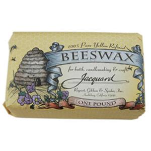 Jacquard Refined Yellow Beeswax Block - (1lb)
