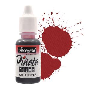Jacquard Pinata Color Alcohol Ink - (.5oz/15ml) Chili Red