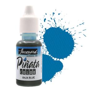 Jacquard Pinata Color Alcohol Ink - (.5oz/15ml) Baja Blue