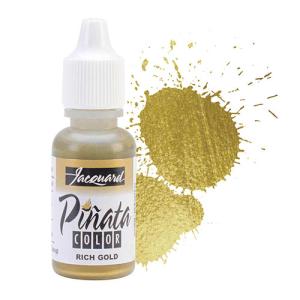 Jacquard Pinata Color Alcohol Ink - (.5oz/15ml) Rich Gold