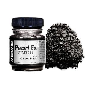 Jacquard Pearl Ex Metallic Powdered Pigments - (21g) Carbon Black