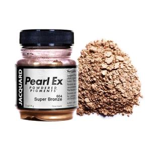 Jacquard Pearl Ex Metallic Powdered Pigments - (21g) Super Bronze