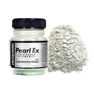 Jacquard Pearl Ex Metallic Powdered Pigments - (21g) Interference Green