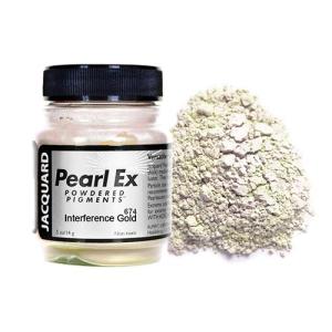 Jacquard Pearl Ex Metallic Powdered Pigments - (21g) Interference Gold