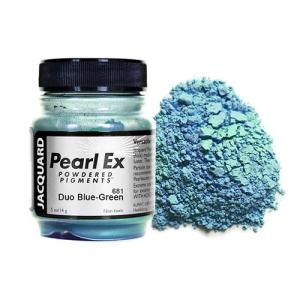 Jacquard Pearl Ex Metallic Powdered Pigments - (21g) Duo Blue-Green