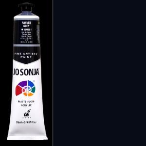 Chroma's Jo Sonja Fine Artists' Acrylic Paint - (2.5oz/75ml) Paynes Grey 031