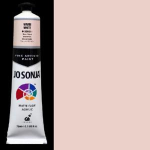 Chroma's Jo Sonja Fine Artists' Acrylic Paint - (2.5oz/75ml) Warm White 047