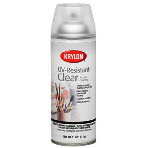 Krylon UV Resistant Clear Coating Spray - (11oz/311g)