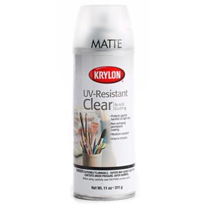 Krylon UV Resistant Clear Spray - (11oz/311g) Matte