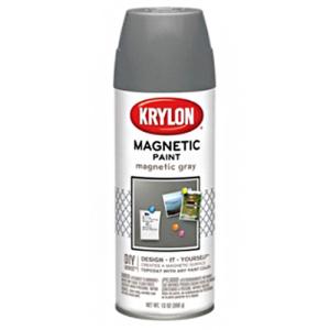 Krylon Magnetic Spray Paint - (13oz/368g) Magnetic Grey