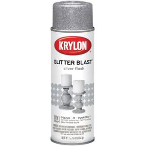 Krylon Glitter Blast Spray - (5.75oz/163g) Silver Flash