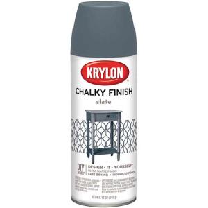 Krylon Chalky Finish Spray Paint - (12 Oz) Slate