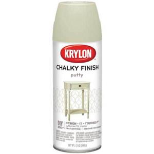Krylon Chalky Finish Spray Paint - (12 Oz) Putty