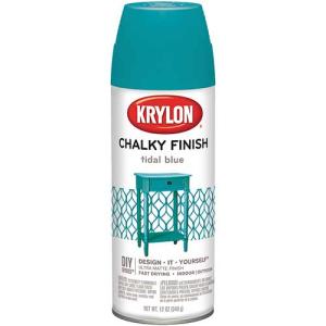 Krylon Chalky Finish Spray Paint - (12 Oz) Tidal Blue