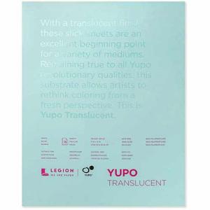 Legion Yupo Synthetic Paper 11" x 14", 104lb - (15 Sheets) Translucent