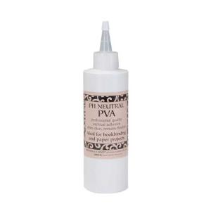 Lineco Books By Hand, PH Neutral PVA Adhesive, Archival Quality and Acid-Free, Dries Clear - 4oz BBHM207