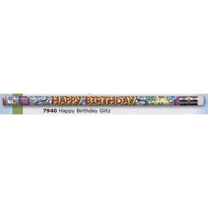 Happy Birthday Glitz No. 2 Pencil
