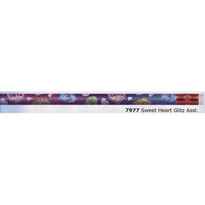 Valentine Glitz Asst Pencil