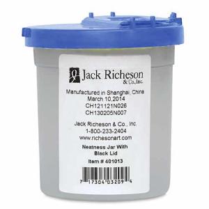 Richeson Neatness Jar W/Blue Lid