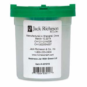 Richeson Neatness Jar W/Green Lid