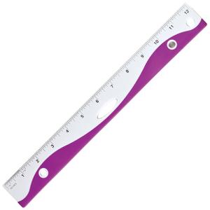 Achieva Designer Easy Grip Ruler 12in