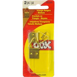 Ook Triangle Hangers - (2 Sets) Large