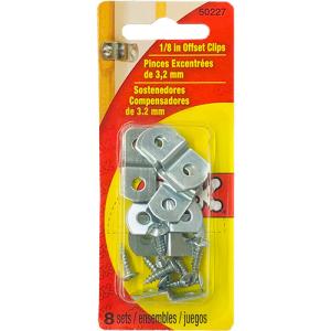 Ook Offset Clips - (8 Sets) 1/8"