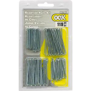 Ook Assorted Nails - (119 Pieces)
