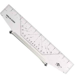Pacific Arc Professional Parallel Glider Rolling Ruler - 14"