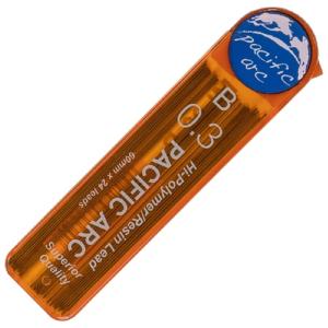 Pacific Arc Hi-Polymer Resin Mechanical Pencil Lead Refills  0.3mm B (24ct tube)