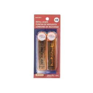 Pacific Arc Hi-Polymer Resin Mechanical Pencil Lead Refills  0.3mm HB (2-24ct tubes)