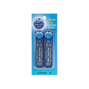 Pacific Arc Hi-Polymer Resin Mechanical Pencil Lead Refills  0.5mm H (2-24ct tubes)