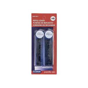 Pacific Arc Hi-Polymer Resin Mechanical Pencil Lead Refills  0.5mm HB (2-24ct tubes)