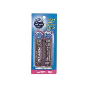 Pacific Arc Hi-Polymer Resin Mechanical Pencil Lead Refills  0.9mm HB (2-18ct tubes)