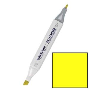 Pacific Arc Maxxliner Dual-tip Alcohol Marker - Canary Yellow  MX02-019-406