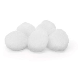 Pepperell Crafts Pom Poms 1?  (100 Pieces) White