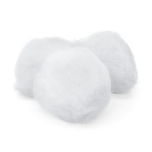Pepperell Crafts Pom Poms 2" - (25 Pieces) White