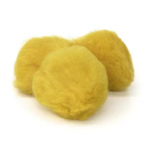 Pepperell Crafts Pom Poms 2" - (25 Pieces) Yellow
