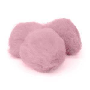 Pepperell Crafts Pom Poms 2" - (25 Pieces) Pink