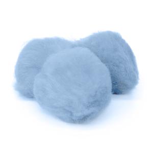 Pepperell Crafts Pom Poms 2" - (25 Pieces) Sky Blue