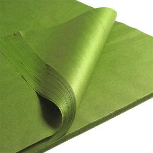 Quality Art Non-Bleeding Tissue Paper 20" x 30" - (480 Sheets) Citrus Green